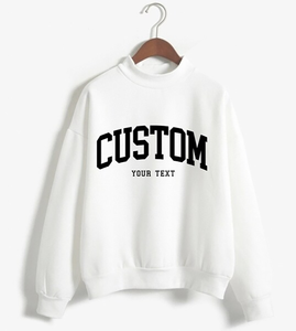 <span class=keywords><strong>Felpa</strong></span> Boutique a Collo Alto e Maniche Lunghe per Bambini e Bambine, Giallo, Rosa, Grigio e Blu Navy, <span class=keywords><strong>Felpa</strong></span> Personalizzata per Bambini - Product Image 5