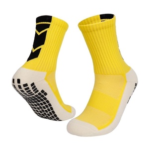 Professional Youth Sports <b>Socks</b> Mid-Cut <b>Compression</b> <b>Running</b> Football with Anti-Slip Grip & Breathable Terry Cushion 100% Cotton - Product Image 3