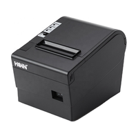 Imprimante thermique de reçus HOP E802 80 mm sans fil avec coupe automatique, imprimante de terminal 3 pouces pour la vente au détail et la restauration