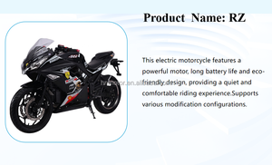 Amortiguadores Hidráulicos Personalizados de Alta Gama para Motocicletas de 72V, Motocicleta Urbana de Alta Velocidad de 80-180 km/h, Paseos de Alto Rendimiento en S - Product Image 3