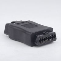 Conector Adaptador OBD2 16P Totalmente Alimentado, 12V/24V, Resistente al Desgaste, Enchufe de Prueba para Automóvil