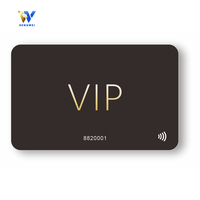 Individuelles Logo NFC-fähige Smarte Visitenkarte Chip F08 1K Offsetbedruckt Farbige Plastik Wasserdicht 13,56MHz Barcode QR-Code
