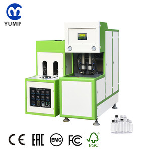 מכונת ניפוח בקבוקי PET חצי אוטומטית של YUMING, השקעה נמוכה, לבקבוקי שמן ומשקאות בנפחים של 500 מ\\\"ל, 1.0 ליטר עד 5 ליטר - Product Image 2