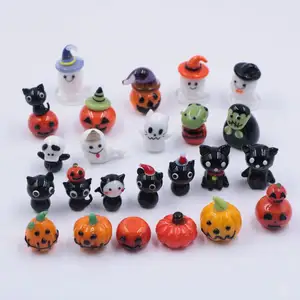 Glass Ornaments Figurines Mixed Styles Miniature Mini Halloween Glass Figures Figurine Ornament
