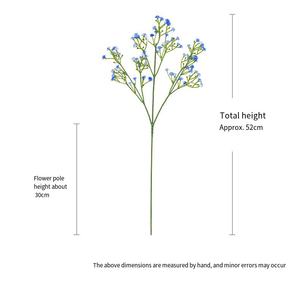 2025 étoiles décoration de mariage Ins <span class=keywords><strong>vent</strong></span> main Bouquet réaliste artificiel bébé <span class=keywords><strong>souffle</strong></span> fleur colle douce sensation Simulation fleurs - Product Image 2