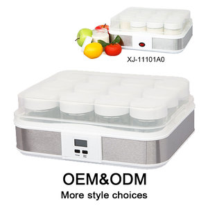 12 ly sữa chua nhà sản xuất sữa chua nhà sản xuất 11101b0 điện thép không gỉ OEM ODM hộ gia đình nhà bếp chất liệu của Jar - Product Image 5