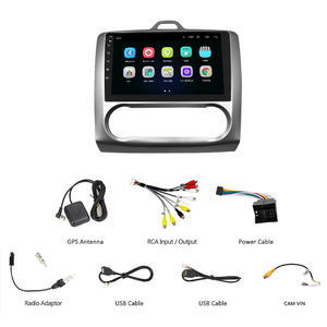 Autoradio Android 11 per <span class=keywords><strong>Ford</strong></span> <span class=keywords><strong>Focus</strong></span> 2004-2011 con GPS, Lettore DVD, Sistema Multimediale e Radio Stereo - Product Image 3