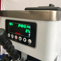 YINSHUO BQM-12 Machine à crème glacée commerciale de type table en acier inoxydable à économie d'énergie, vente chaude en usine, meilleure qualité