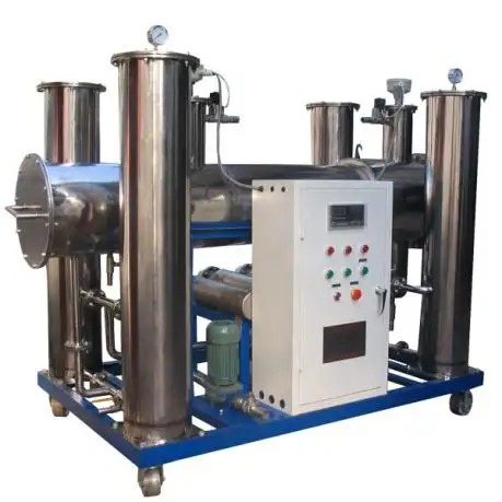 Stainless Steel Oil Removing and Water Treatment Plant
