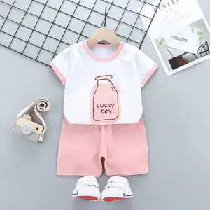 Kids handsome personality clothes suit baby boy clothing set Infant Toddler dress The hottest selling 0-5Y children's wear