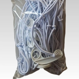 Accessoires de <span class=keywords><strong>moto</strong></span> multifonctionnels Porte-casque et filet de fixation pour bagages avec 6 crochets Attaches de cargaison pour camion - Product Image 1