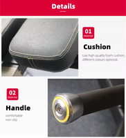 TAP Gym commercial utilisant une machine d'extension du dos à 45 degrés Banc de presse romain réglable Banc d'hyperextension