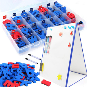 Jouet éducatif personnalisé Dowell pour l'apprentissage préscolaire, <span class=keywords><strong>lettres</strong></span> et <span class=keywords><strong>chiffres</strong></span> <span class=keywords><strong>magnétiques</strong></span> en mousse, aimants pour réfrigérateur - Product Image 3