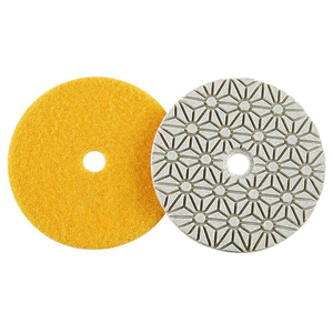PEXMIENTAS pierre marbre granit sol en béton résine Flexible humide sec 3 étapes diamant sol tampons de polissage outils de polissage - Product Image 5