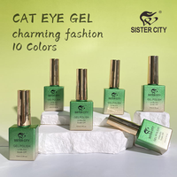 Vernis Gel Effet Œil de Chat OEM ODM Texture Ultra Fine UV LED Soak Off Sans Rétrécissement Longue Tenue Haute Couvrance Manucure