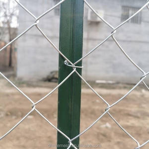 แผงรั้วตาข่ายเหล็กชุบสังกะสีขนาด 4x10 ฟุต พร้อมแผงประตู สำหรับความปลอดภัยในอเมริกาและเป็นรั้วชั่วคราว - Product Image 6