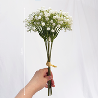 Vente en gros d'usine : Bouquet de Gypsophile artificielle (Souffle de bébé) – Fausses fleurs pour décoration de mariage et arrangements floraux en vrac