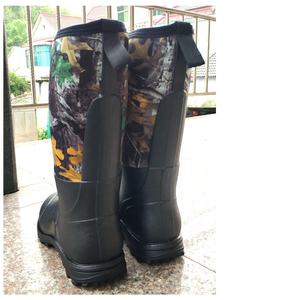 YL386 bottes en caoutchouc néoprène imperméables camouflage à la hauteur du genou en plein air de haute qualité pour la <span class=keywords><strong>chasse</strong></span> - Product Image 4