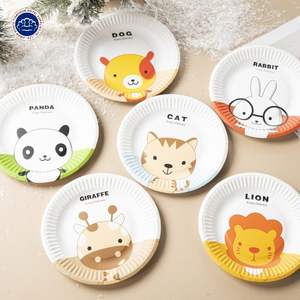 Nouvelle innovation Assiettes <span class=keywords><strong>en</strong></span> papier bon marché <span class=keywords><strong>en</strong></span> vrac écologiques avec assiettes <span class=keywords><strong>en</strong></span> papier de haute qualité - Product Image 3