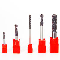 OEM ODM SUP HRC55 Outils CNC de haute qualité revêtus de couleur, fraise à queue plate pour acier