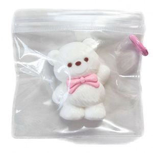 <b>Cute</b> <b>Bear</b>-Shaped Silicone Squishy Charming Design Squeeze Toy for Relaxation and Gifts - Product Image 2