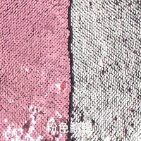 Tissu à paillettes réversible 50 couleurs (échelles de 5mm)-pour filles garçons Costumes de scène Textile étincelant Vêtements de mode décoratifs