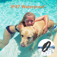 Intelligentes Fernbedienungs-Hundetrainingshalsband TPU Anti-Bell-Halsband Sicher IP67 Wasserdicht Wiederaufladbar Elektrischer Schock für Verhaltenskorrektur