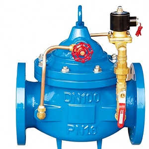 Válvula de Control 600X, Válvula Hidráulica de Diafragma de Hierro Fundido Esférico, Tubería de Suministro y Drenaje de Agua Contra Incendios - Product Image 6