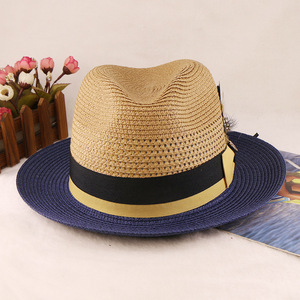 Sombrero Fedora para <span class=keywords><strong>Hombre</strong></span>, Estilo Británico Retro Vintage para Otoño e <span class=keywords><strong>Invierno</strong></span>, Sombrero de Vestir, Moda Transfronteriza de Alta Venta - Product Image 5