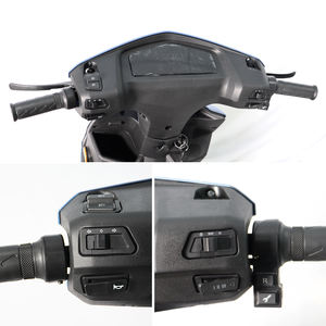 Moto électrique à livraison rapide, pneu 10 pouces 3.00-10, moteur étanche, suspension intégrale, prix CKD, moto électrique - Product Image 5