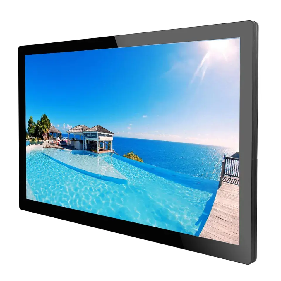 Precio de fábrica integrado/montaje en pared monitor LCD 42 pulgadas tableta industrial pantalla táctil mini pc pantalla táctil capacitiva