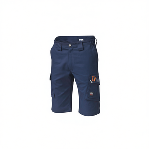 กางเกงขาสั้น Ttake รุ่น Regular Workwear สีน้ำเงิน ไซส์ L ดีไซน์กระเป๋าคาร์โก้ - Product Image 2