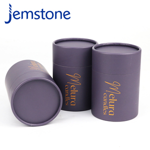 บรรจุภัณฑ์กระดาษทรงกระบอกที่ยั่งยืนสำหรับเทียนและทรายขี้ผึ้ง ออกแบบมาเพื่อตลาดของขวัญสุดหรู - Product Image 3