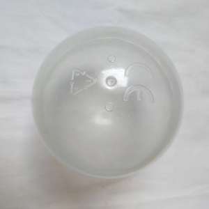 Capsule en plastique PP transparent unisexe classique de 10cm de haute qualité pendant 5 à 7 ans pour distributeur automatique d'œufs jouets classiques - Product Image 2