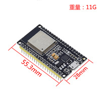 Kablosuz WiFi + mavi-diş çift çekirdekli CPU şeylerin Internet ESP-WROOM-32 Goouuu-ESP32 modülü geliştirme kurulu