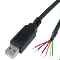 Cable Inteligente FTDI TTL-234X-5V, Conversor USB UART, Conector de 6 Pines, Chip FT234XD, RS232 5A, Impresora Rápida, Compatible con iOS y Computadoras