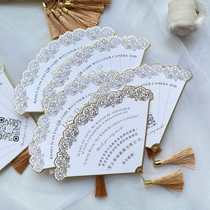 Menú <span class=keywords><strong>de</strong></span> abanico <span class=keywords><strong>de</strong></span> cartón láser personalizado <span class=keywords><strong>de</strong></span> alta calidad, invitaciones <span class=keywords><strong>de</strong></span> boda <span class=keywords><strong>de</strong></span> lujo, cumpleaños, tarjetas <span class=keywords><strong>de</strong></span> Navidad - Product Image 3