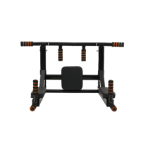 Haltères portables en acier Chaoran pour usage domestique, tube carré noir, barre parallèle murale pour tractions, équipement de fitness pour le corps entier
