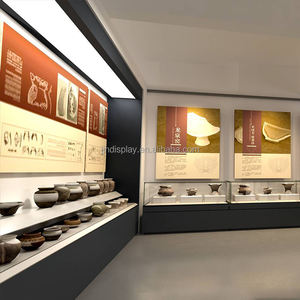 Vitrine personnalisée Vitrines de musée d'occasion en verre pour vitrine d'exposition Vitrines d'exposition Musée des sciences Présentoir d'<span class=keywords><strong>expositions</strong></span> - Product Image 2