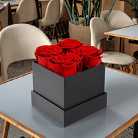 Ewiger Blumen umarmung eimer mit konservierten Rosen für Weihnachten Ostern Chinesisches Neujahr-Fabrik preis Geschenk idee
