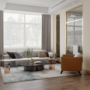 Meubles de chambre à coucher d'hôtel cinq étoiles en bois massif écologique, personnalisés par l'usine pour salon et chambre à coucher - Product Image 4