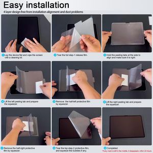ฟิล์มกันรอยหน้าจอ GOFS 3A Nano-Texture สำหรับ <span class=keywords><strong>iPad</strong></span> <span class=keywords><strong>Pro</strong></span> <span class=keywords><strong>11</strong></span> นิ้ว M5 M4 2024 2025 รุ่นที่ 5 และ 6 ป้องกันแสงสะท้อน ป้องกันรอยนิ้วมือ ความหนา 0.188 มม. แบบกระดาษ - Product Image 3