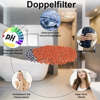 Pommeau de douche LED écologique, haute pression, économie d'eau, sans alimentation électrique, 7 couleurs changeantes au hasard, accessoires de robinet de salle de bain