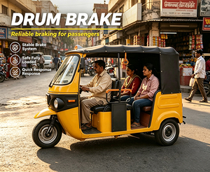 Auto-rickshaw semi-démontable 60V 1200W pour taxi 4-6 places - Product Image 3
