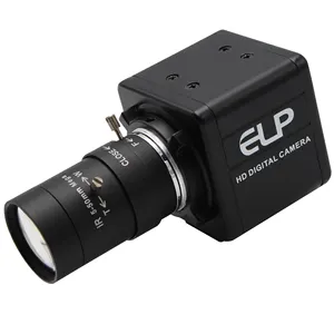 ELP 1MP 720P USB kamera OV9712 sensörü mikrofon desteği OTG 5-50mm Varifocal Lens Mini vaka USB web kamerası