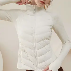 Winter 4 Colors Women Down Winter Jacket Horse Riding 90% White Duck Down Filling Jackets Females Equestrian Tops