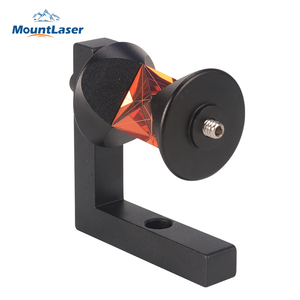 GRZ101S عاكس صغير بزاوية ° <span class=keywords><strong>Prism</strong></span> مثبت على حامل قضيب GMP104 لتر ، منشور ريترو مساحي يستخدم لمحطة كاملة للمراقبة - Product Image 2