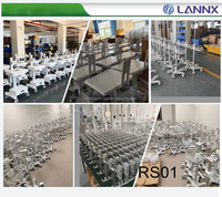 LANNX RS01 Produits tendance Chariot de scanner couleur à ultrasons avec fonction PW Support de chariot USG Chariot pour équipement médical
