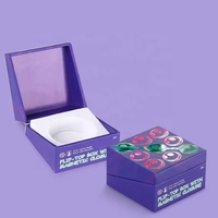 Boîte d'emballage magnétique personnalisable, bouteille cosmétique en verre 5ml avec impression personnalisée