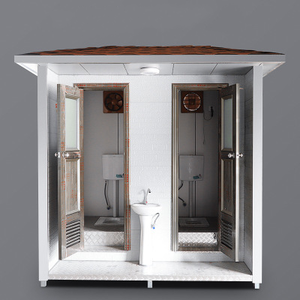Baño público móvil prefabricado, baño público portátil para exteriores, <span class=keywords><strong>WC</strong></span> móvil para uso exterior, orinal portátil práctico para Baño - Product Image 1